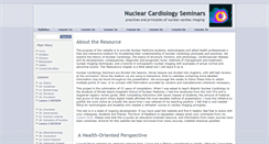 Desktop Screenshot of nuclearcardiologyseminars.com